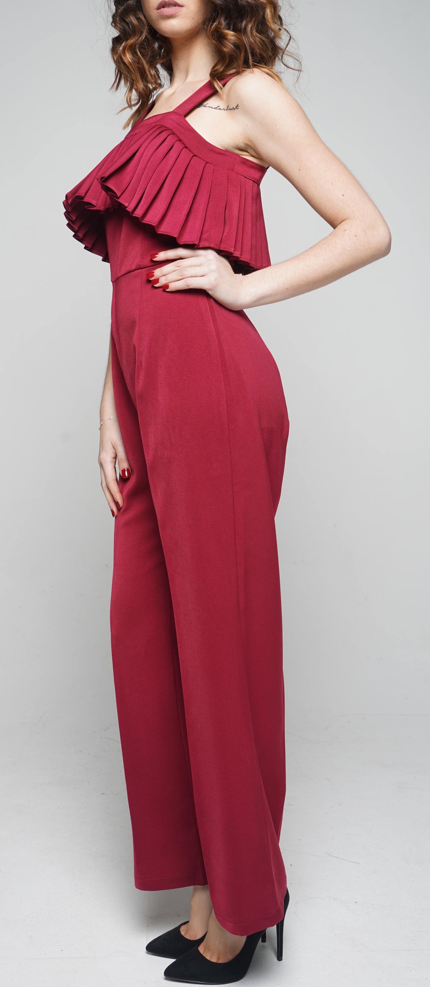 Victoria Pleated Jumpsuit