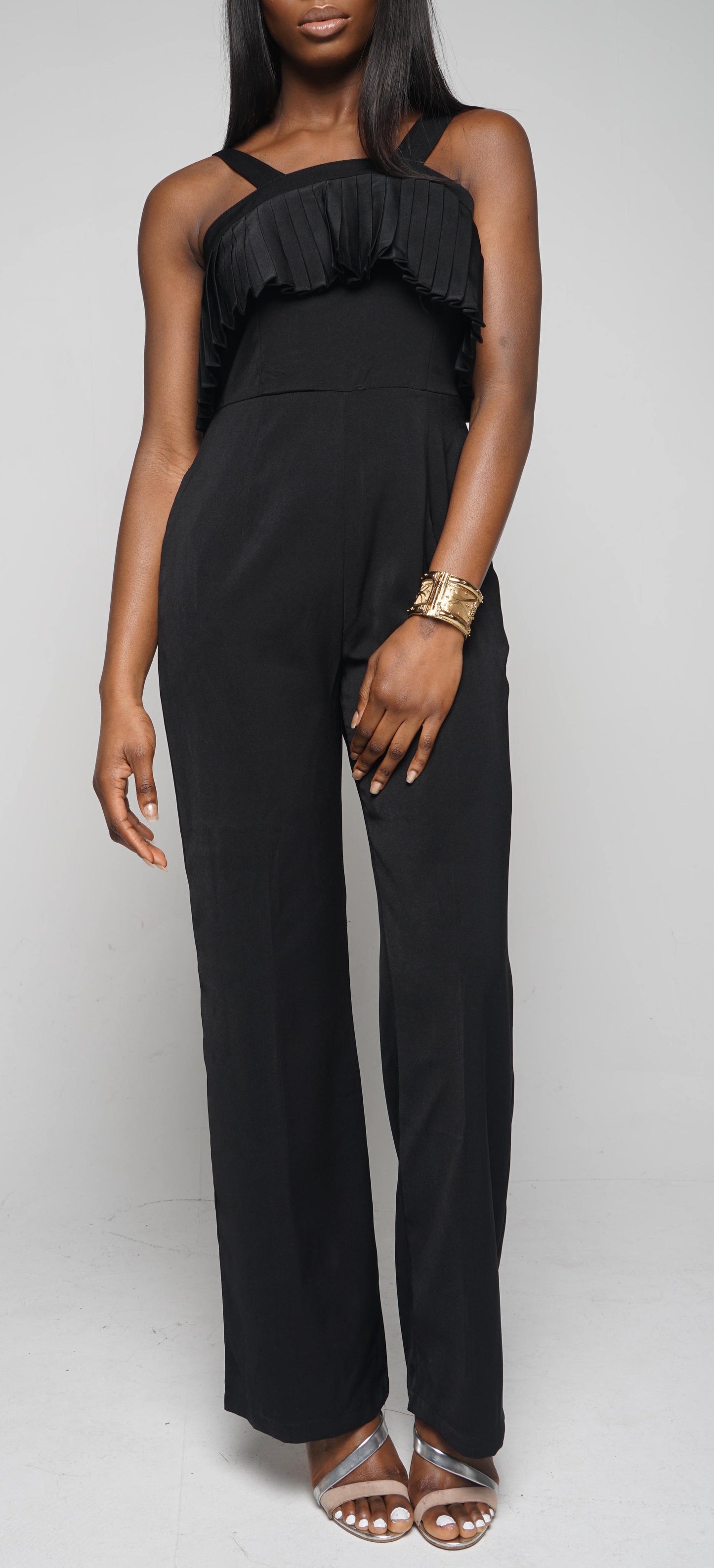 Victoria Pleated Jumpsuit
